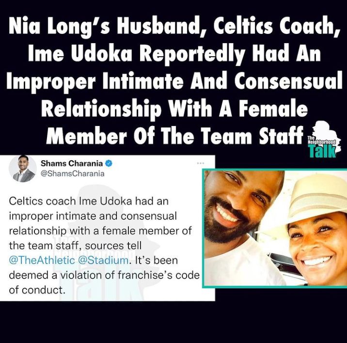 Actress Nia Long’s Nigerian husband cheats with female team member, violates code of conduct