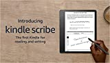 Introducing Kindle Scribe (32 GB), the first Kindle for reading and writing, with a 10.2” 300 ppi Paperwhite display, includes Premium Pen