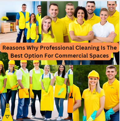 Reasons Why Professional Cleaning Is The Best Option For Commercial Spaces