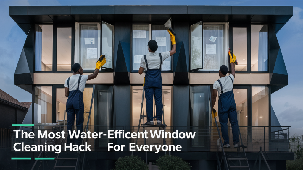 The Most Water-Efficient Window Cleaning Hack for Everyone