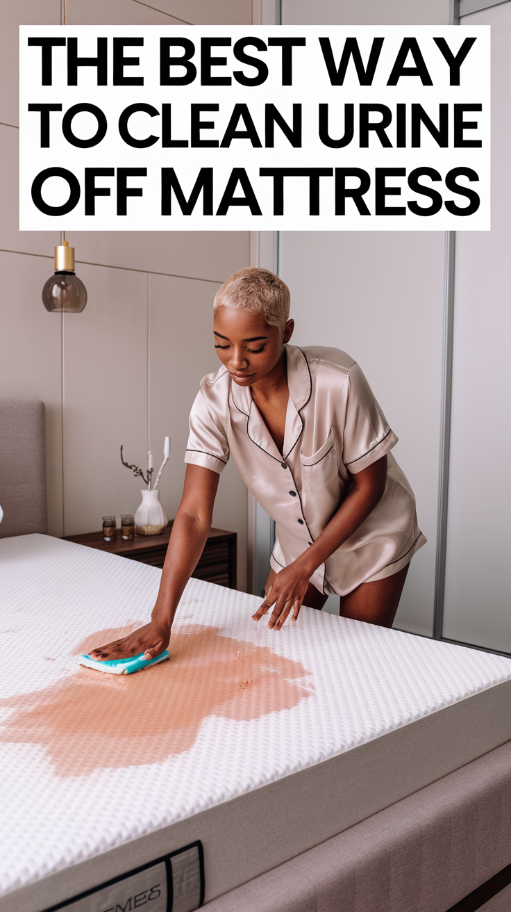 The Best Way To Clean Urine off Mattress