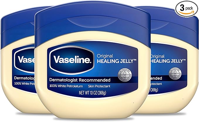 Vaseline Petroleum Jelly Original Provides Dry Skin Relief And Protects Minor Cuts Dermatologist Recommended And Locks In Moisture, 13 Ounce (Pack of 3) #afflinks