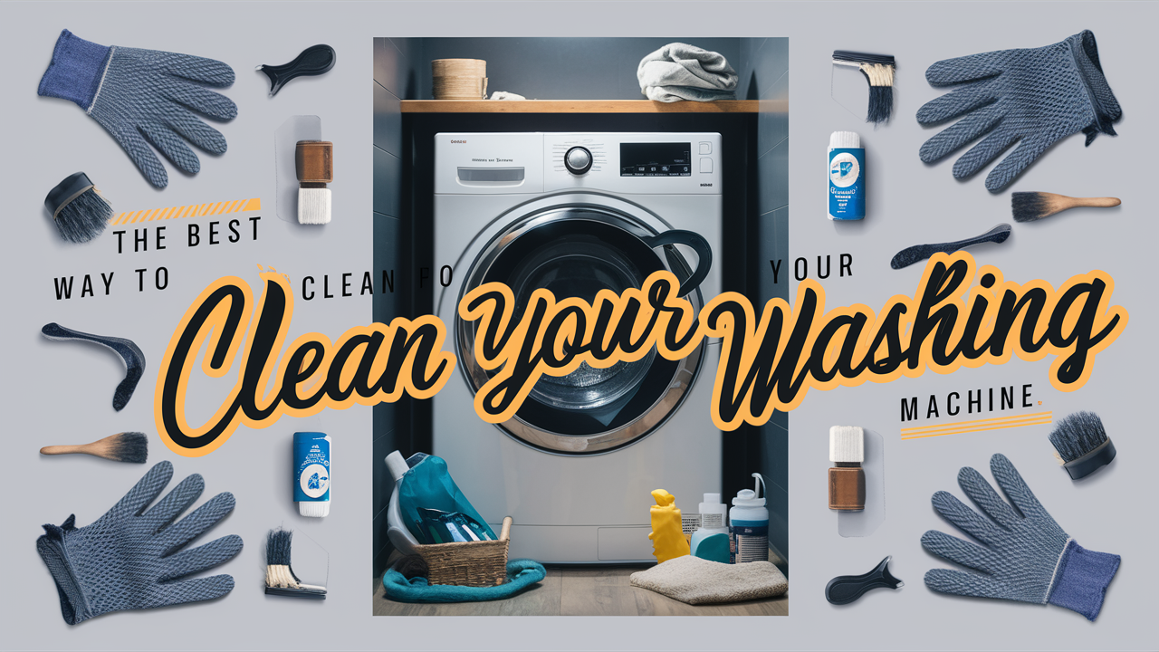 The Best Way To  Clean Your Washing Machine