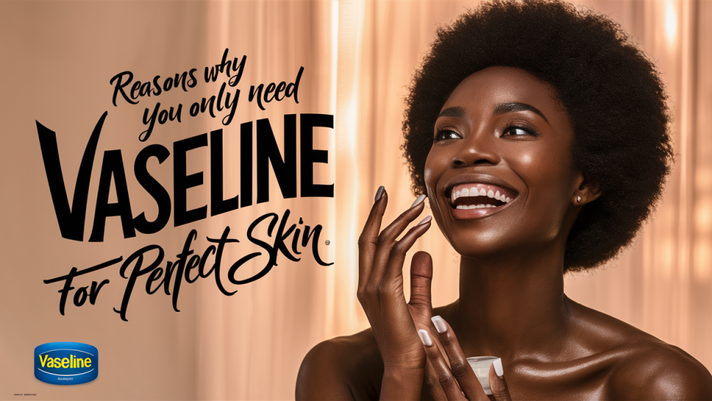 Reasons why you only need Vaseline for perfect skin