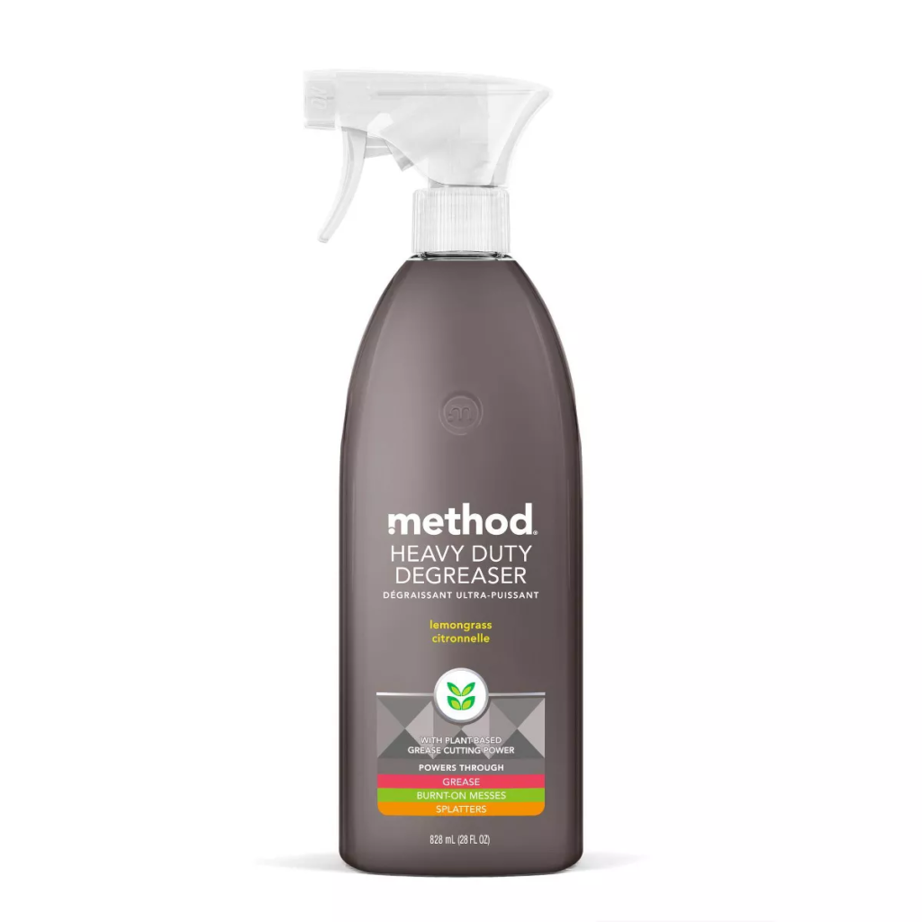 Method Lemongrass Cleaning Products Kitchen Degreaser Spray Bottle