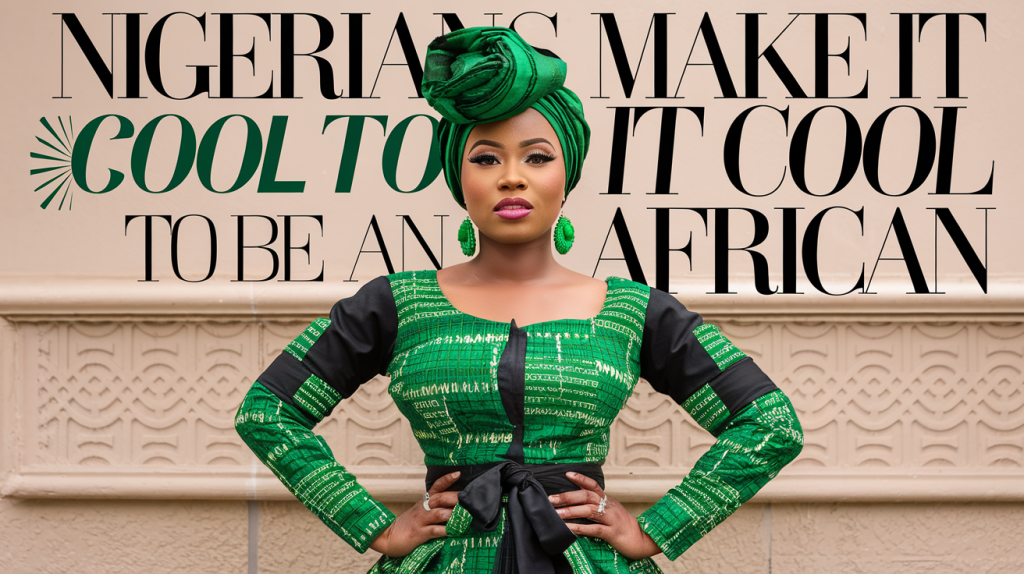 Nigerians make it cool to be an African - Other African countries