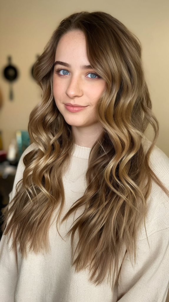 Fall Bronde Balayage Tape-In Hair Extensions Must Have