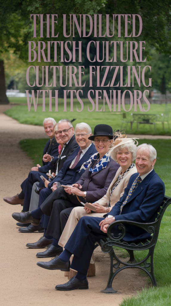 The Undiluted British Culture Fizzling With Its Seniors