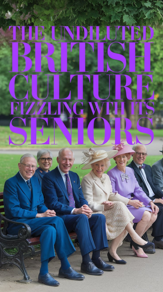 The Undiluted British Culture Fizzling With Its Seniors