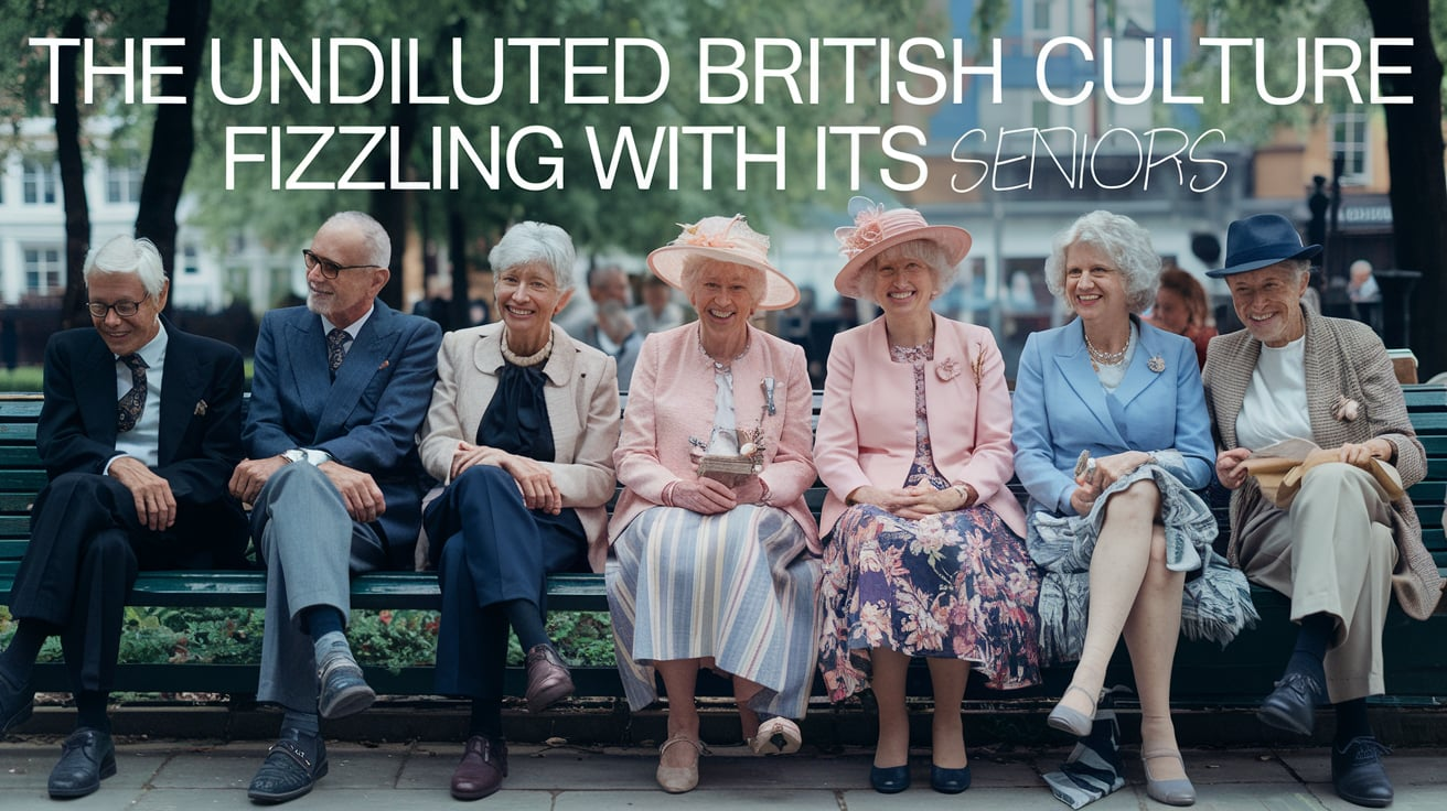 The Undiluted British Culture Fizzling With Its Seniors