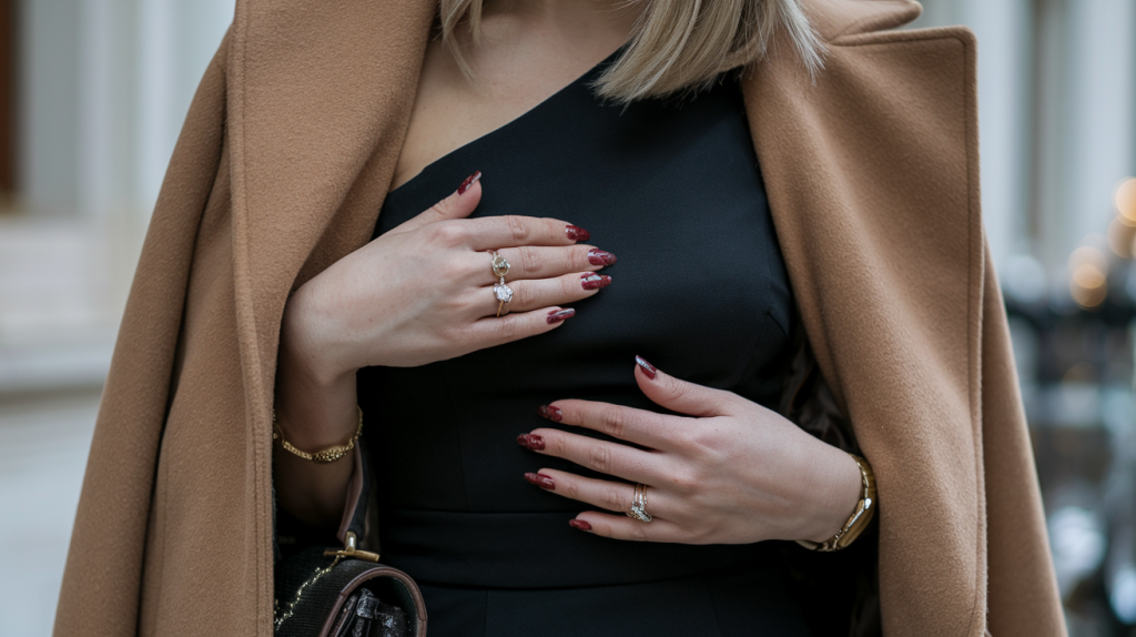 Black Dress Classy Look Perfect For Fall