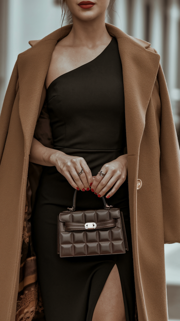 Black Dress Classy Look Perfect For Fall